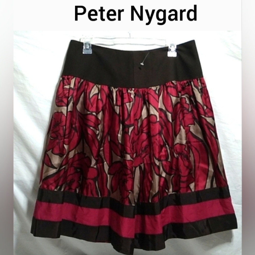 (BX81) SALE! Peter Nygard Midi Skirt Size In Description Never Worn